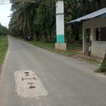 Jalan Rusak Di Desa Perkebunan Pulahan Kecamatan Air Batu