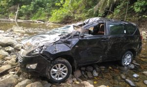 Kondisi Mobnas Terjun Ke Jurang