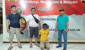 Pemuda Seluma Ditangkap Personel Opsnal Polsek Selebar