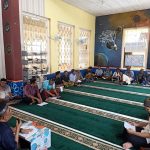 Santri Pondok Pesantren At Taubah Lapas Kelas IIA Lhokseumawe mengikuti pengajian