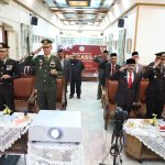 Kapolres Lhokseumawe Ikuti Upacara Virtual bersama Forkopimda Aceh Utara