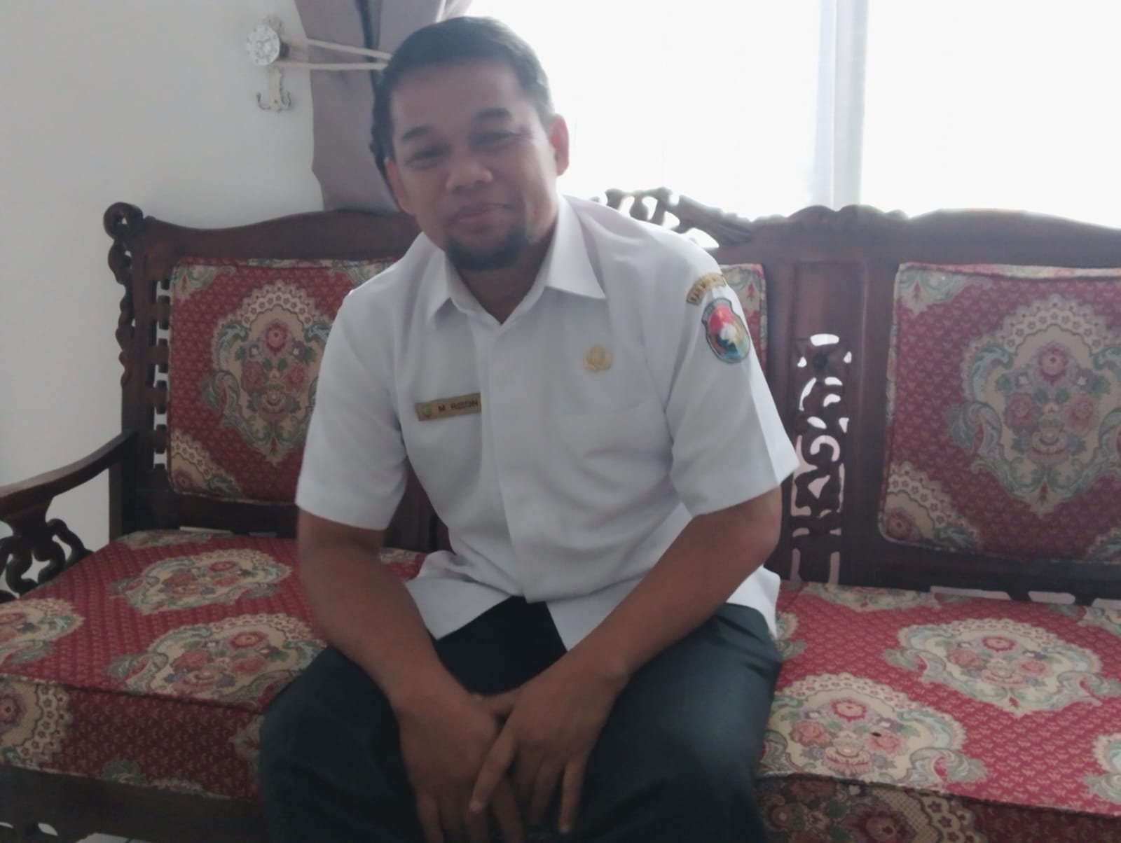 Kepala Dinas Lingkungan Hidup (DLH) Kabupaten Mukomuko, M. Rizon