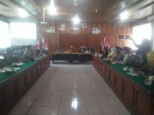 Komisi IV DPRD Provinsi Bengkulu melakukan kunjungan ke Dinas Kesehatan Provinsi Bengkulu