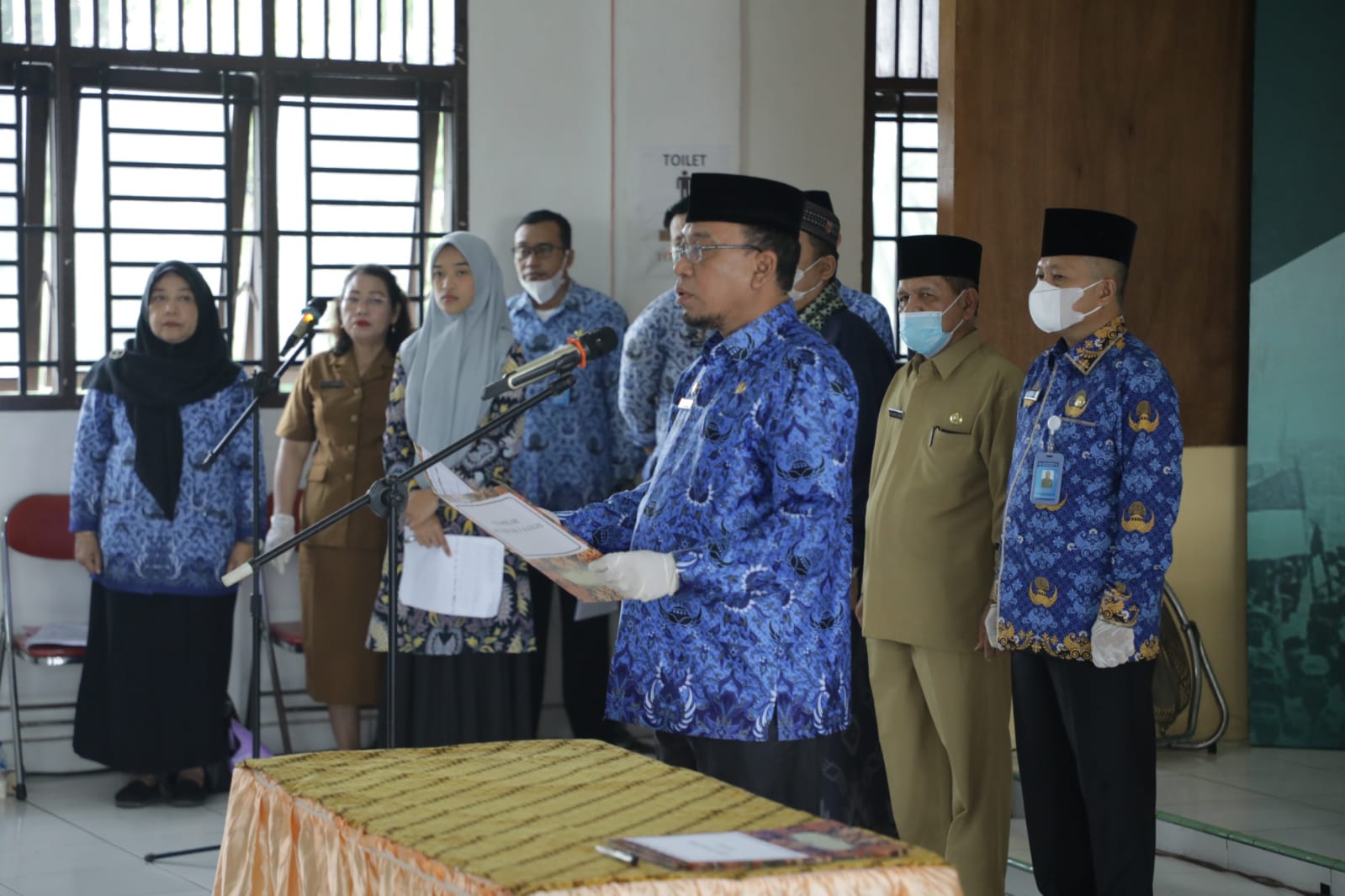 Pelantikan 192 Kepala Sekolah di Lingkungan Pemkab Asahan