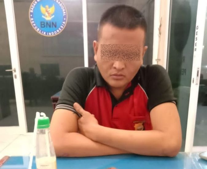 Kedapatan Memiliki 15 Paket Sabu, Oknum Polisi Ditangkap BNNP Bengkulu