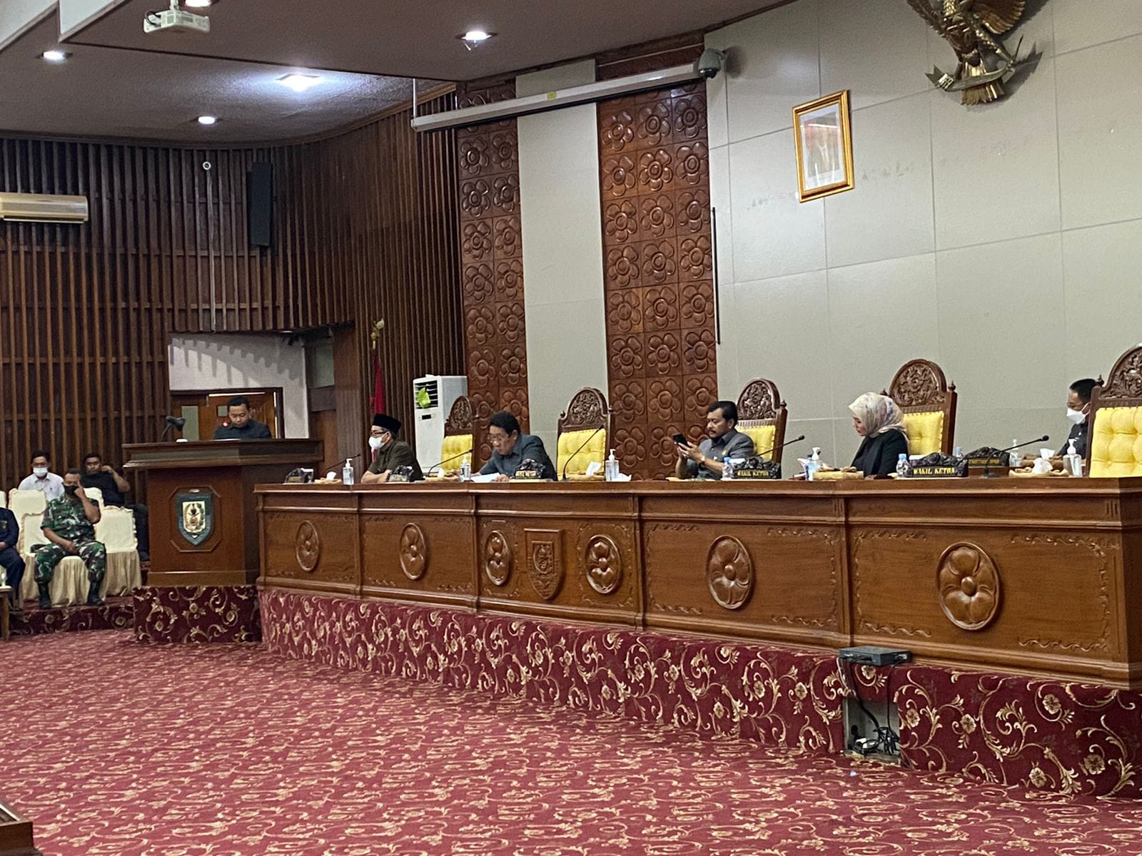 DPRD Provinsi Bengkulu Gelar Rapat Paripurna Menetapkan Materi Dan Pembukaan Sidang II Tahun 2022