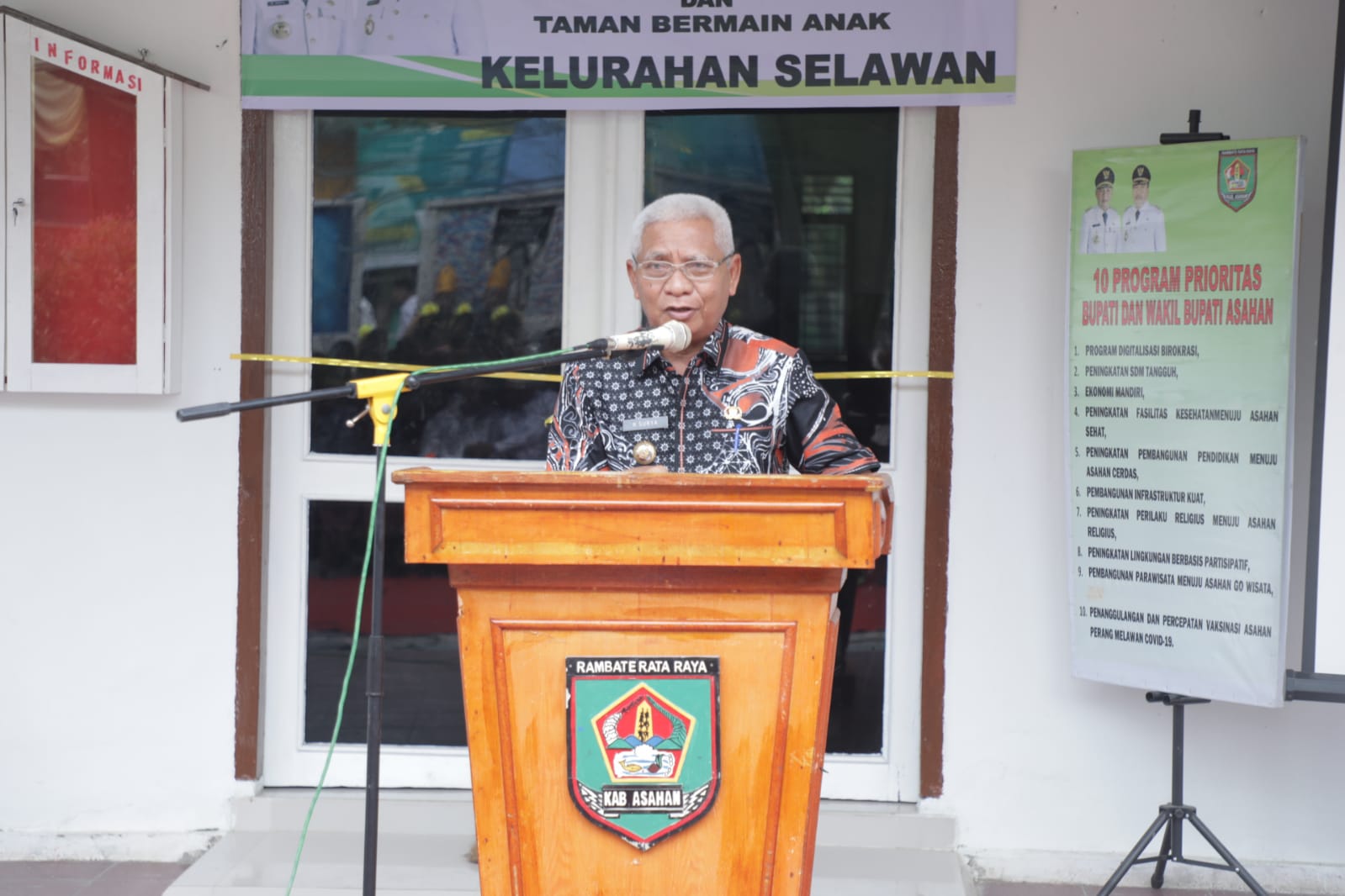 Bupati Asahan Resmikan Ruang Layanan Terpadu