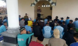 Sat Lantas Polres Mukomuko Sosialisasi Tertib Berlalulintas Ke Siswa MAN 01 Mukomuko