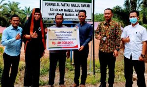 PT. Bank Bengkulu Realisasi Program CSR Untuk Pesantren Alfattah Nainul Anwar